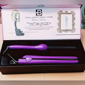 Brilliance New York Purple Duet Set 1.25" Flat Iron & 1" Curling Wand